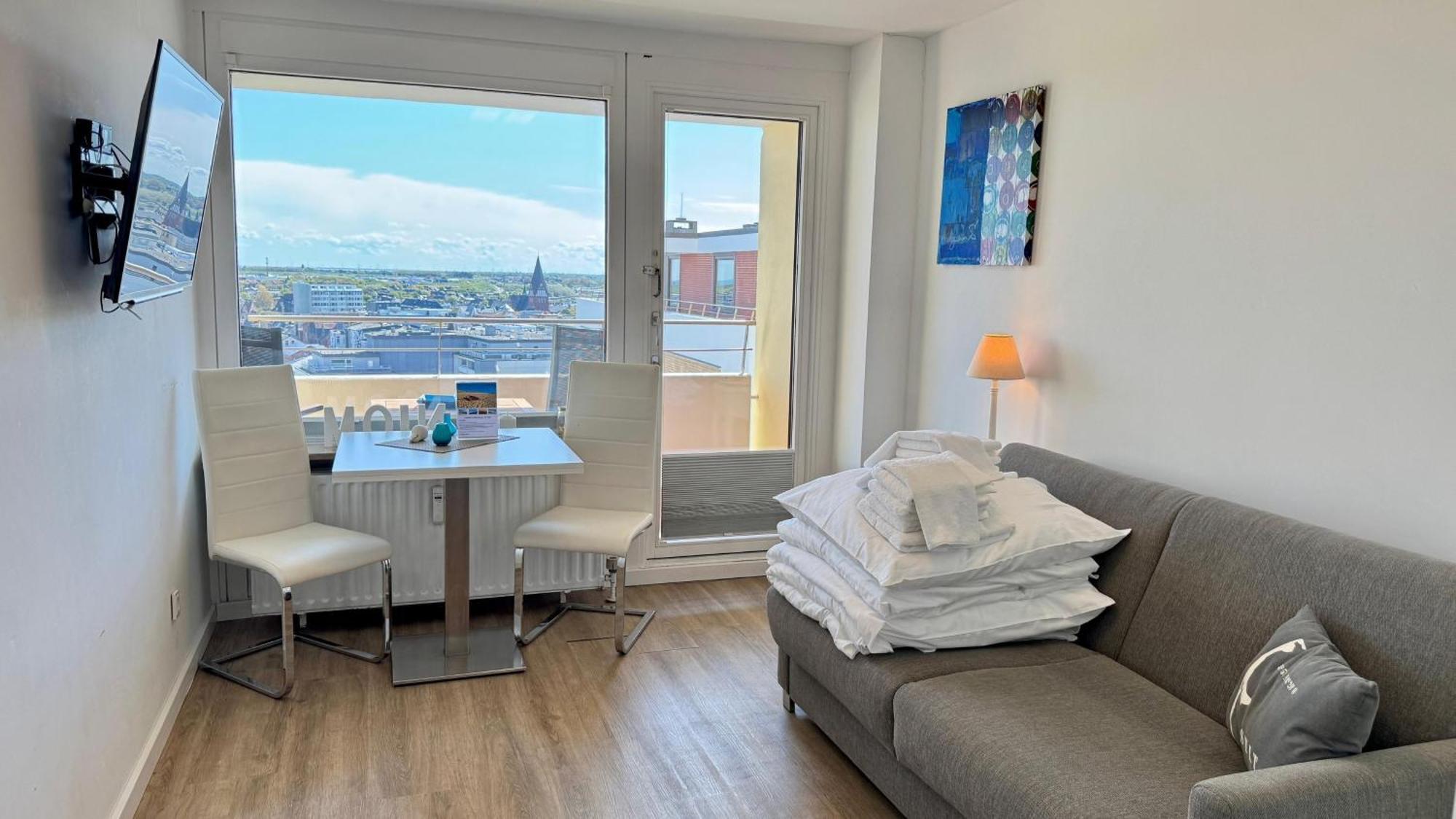 1-194, Traumhafter Blick Ueber Westerland Im Haus Metropol, 8 Etage Exterior foto